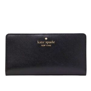 Kate Spade Large Bifold Wallet in Black